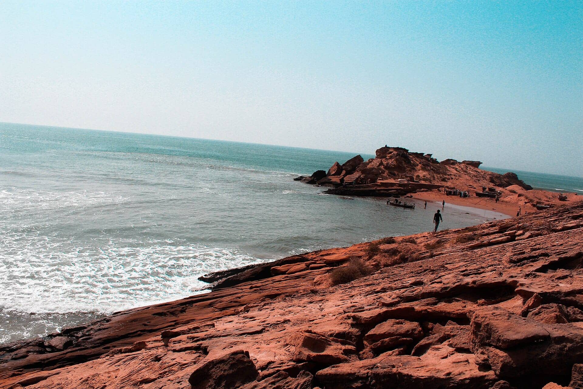 Coastline Along the Arabian Sea