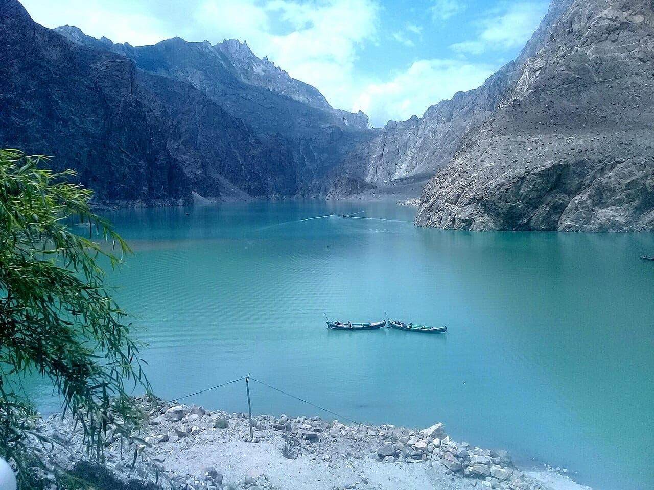 Turquoise Attabad Lake