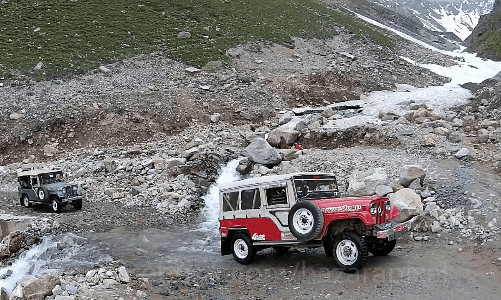Snow Cross Jeep Rally