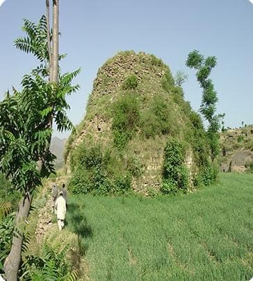 Gharasa Stupa, Dangram (Swat)