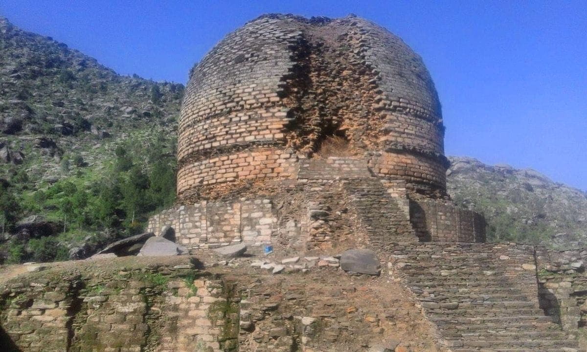 Amluk Dara Stupa, Swat