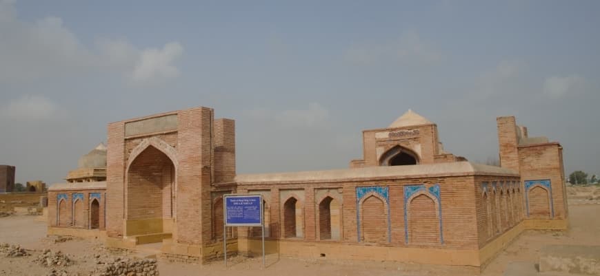 Brick Enclosure of Tomb of Baqi Baig Uzbek