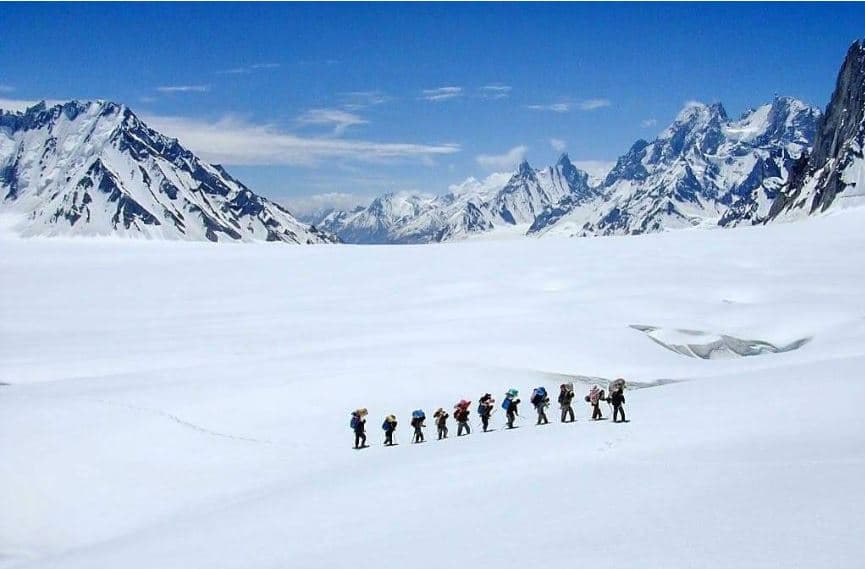 Hispar Glacier