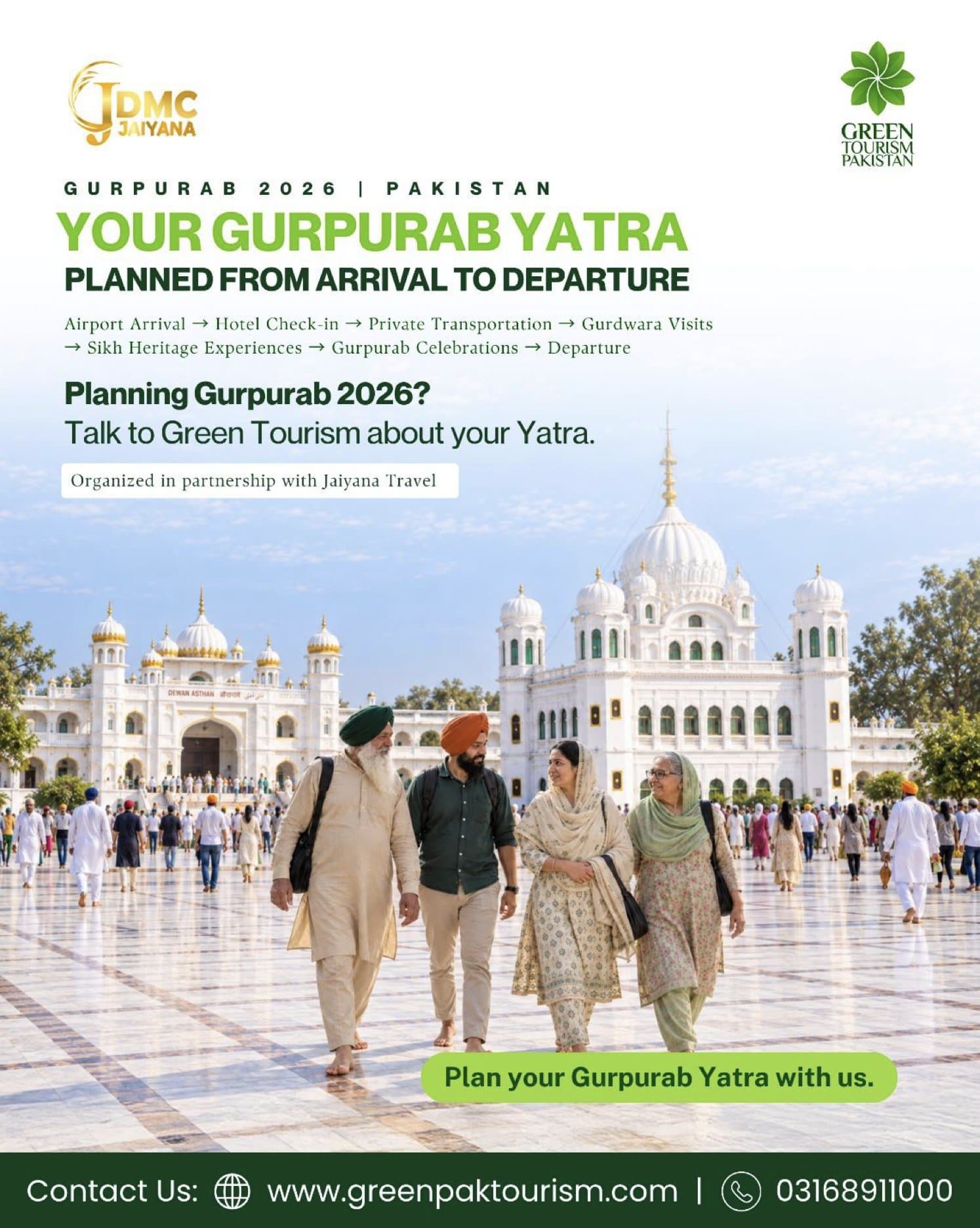 Gurpurab Yatra 2026: 11 Days Through Sikh Heritage